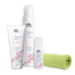 Pino Relax Lovely 3-teiliges Set mit Gästehandtuch