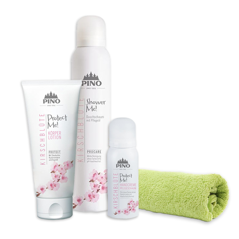 Pino Relax Lovely 3-teiliges Set mit Gästehandtuch
