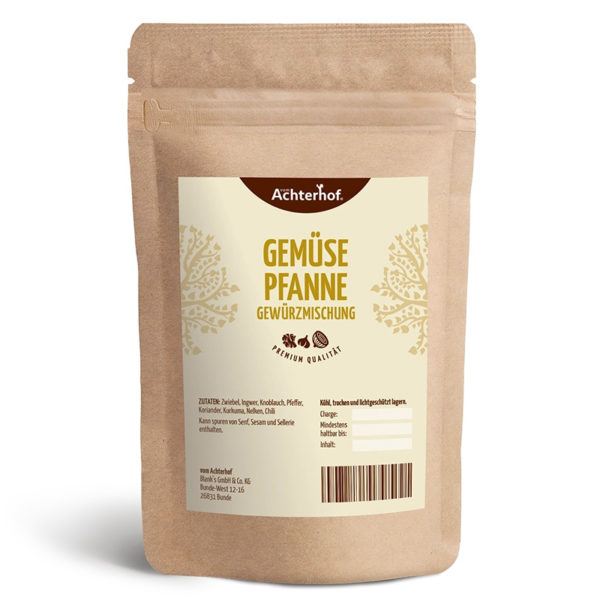 vom Achterhof Gemüsepfanne Gewürzmischung 100g