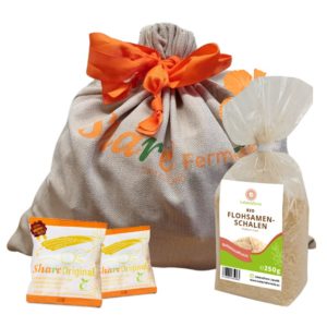 LebensForm PREMIUM | Vital Duo+ : Fermentierte Pflaume 100 Stk. im Beutel und Flohsamenschalen